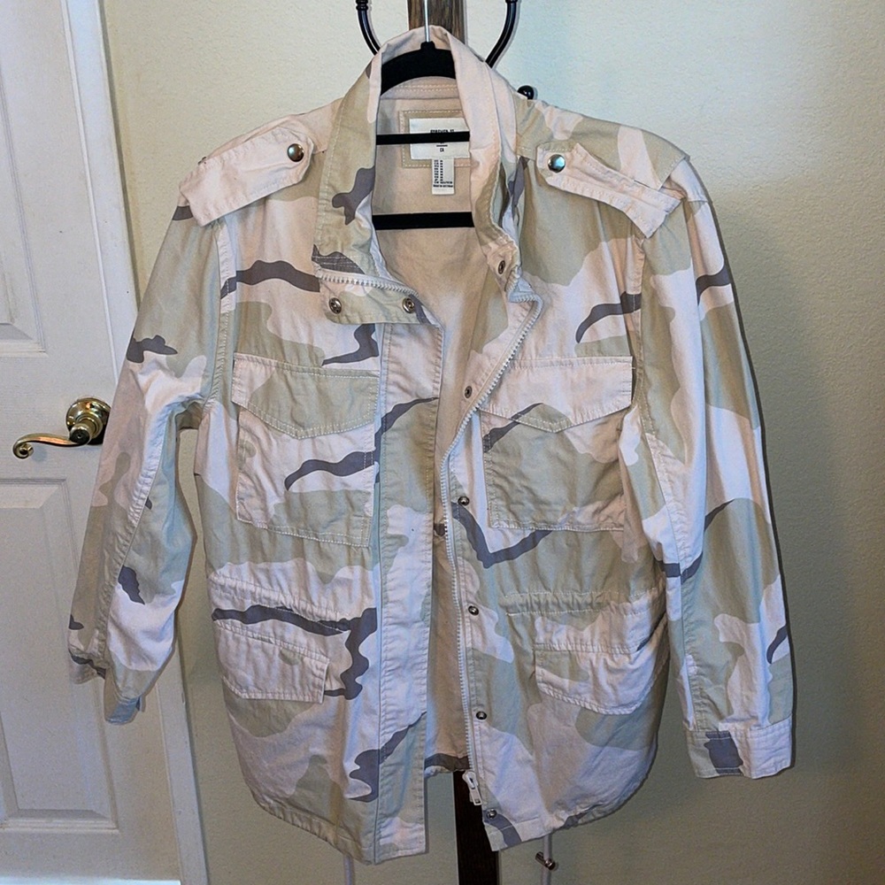 Camo Cargo Jacket